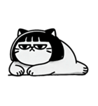 世を嫌う少女ニャー日記図（個別スタンプ：25）