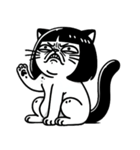 世を嫌う少女ニャー日記図（個別スタンプ：37）