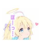 パステルナースガールスタンプ（個別スタンプ：4）