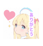 パステルナースガールスタンプ（個別スタンプ：9）