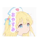 パステルナースガールスタンプ（個別スタンプ：18）