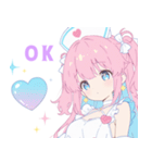 パステルナースガールスタンプ（個別スタンプ：28）