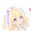 パステルナースガールスタンプ（個別スタンプ：37）