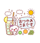 トークに季節感を添える動物スタンプ（個別スタンプ：34）
