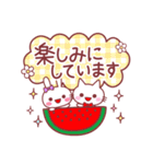 トークに季節感を添える動物スタンプ（個別スタンプ：38）