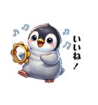 もふもふペンギン✨（個別スタンプ：21）