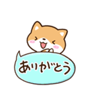 まめシバ☆かわいい吹き出し（個別スタンプ：12）