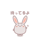 患者を支えるウサギ（個別スタンプ：15）