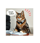 猫ちゃん、色々（日常その他）（個別スタンプ：21）