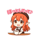な〜ずカフェ カフェ店員ひな（個別スタンプ：5）