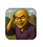 リアルがまん和尚（個別スタンプ：17）