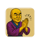 リアルがまん和尚（個別スタンプ：21）