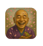 リアルがまん和尚（個別スタンプ：30）