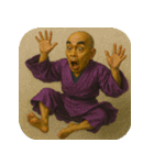 リアルがまん和尚（個別スタンプ：38）