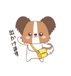 パピヨン@HOT DOG FAMILY（個別スタンプ：2）