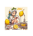配線少女（個別スタンプ：2）
