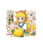配線少女（個別スタンプ：4）