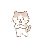 ミニマルパステルキャット（NT）（個別スタンプ：5）
