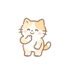 ミニマルパステルキャット（NT）（個別スタンプ：11）