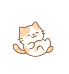ミニマルパステルキャット（NT）（個別スタンプ：14）