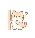 ミニマルパステルキャット（NT）（個別スタンプ：17）