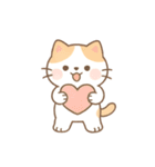 ミニマルパステルキャット（NT）（個別スタンプ：19）