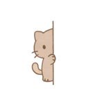 ミニマルパステルキャット（NT）（個別スタンプ：22）