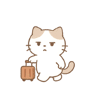 ミニマルパステルキャット（NT）（個別スタンプ：23）