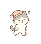 ミニマルパステルキャット（NT）（個別スタンプ：27）