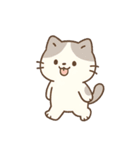 ミニマルパステルキャット（NT）（個別スタンプ：28）
