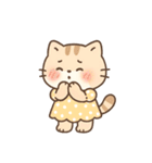 ミニマルパステルキャット（NT）（個別スタンプ：30）