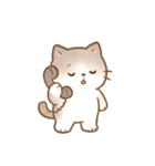 ミニマルパステルキャット（NT）（個別スタンプ：32）