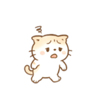ミニマルパステルキャット（NT）（個別スタンプ：33）