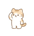 ミニマルパステルキャット（NT）（個別スタンプ：34）