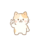 ミニマルパステルキャット（NT）（個別スタンプ：37）