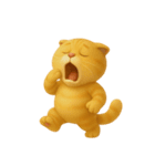 たくさんの感情を持つオレンジ色の猫 (NT)（個別スタンプ：2）