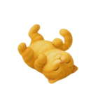 たくさんの感情を持つオレンジ色の猫 (NT)（個別スタンプ：8）