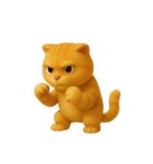 たくさんの感情を持つオレンジ色の猫 (NT)（個別スタンプ：14）