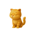 たくさんの感情を持つオレンジ色の猫 (NT)（個別スタンプ：30）