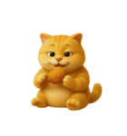 たくさんの感情を持つオレンジ色の猫 (NT)（個別スタンプ：32）