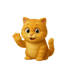 たくさんの感情を持つオレンジ色の猫 (NT)（個別スタンプ：39）