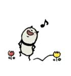 【読みやすい】豆パンダ/ 敬語•丁寧（個別スタンプ：34）