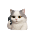 ふわふわラグドール猫（NT）（個別スタンプ：7）