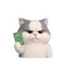 ふわふわラグドール猫（NT）（個別スタンプ：16）
