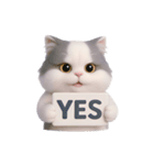 ふわふわラグドール猫（NT）（個別スタンプ：21）