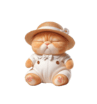 旅行服を着た子猫（NT） v.1（個別スタンプ：11）