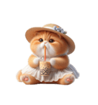 旅行服を着た子猫（NT） v.1（個別スタンプ：20）