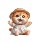 旅行服を着た子猫（NT） v.1（個別スタンプ：29）