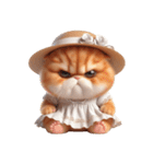 旅行服を着た子猫（NT） v.1（個別スタンプ：38）
