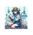 配線ガール8（個別スタンプ：5）